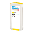 Tintenpatrone 70 für HP DesignJet Z2100/Z3200 130ml yellow HP C9454A Produktbild