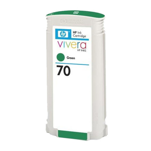 Tintenpatrone 70 für HP DesignJet Z2100/Z3200 130ml grün HP C9457A Produktbild Front View L