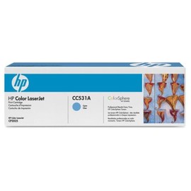 Toner 304A für Color Laserjet CP2025/ CM2320 2800Seiten cyan HP CC531A Produktbild