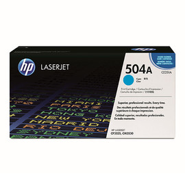 Toner 504A für Color Laserjet CP3525/CM3530 7000Seiten cyan HP CE251A Produktbild