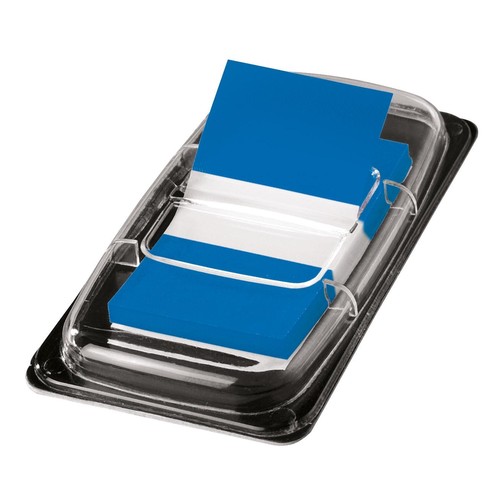 Haftmarker Z-Marker Film Color-Tip 25x43mm blau transparent Sigel HN492 (PACK=50 STÜCK) Produktbild Additional View 1 L