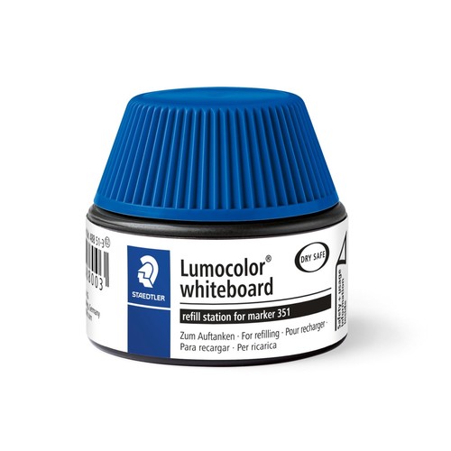 Whiteboardmarker-Nachfülltank für Lumocolor 351 20ml blau Staedtler 48851-3 Produktbild