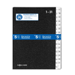 Pultordner 32 Fächer 1-31 A4 schwarz Hartpappe Pagna 24321-04 Produktbild Additional View 1 S