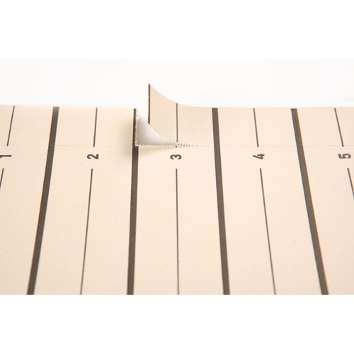 Trennblätter mit perforierten Taben A4 240x300mm rot teilfarbig Karton 44063-01 (PACK=100 STÜCK) Produktbild Additional View 2 L