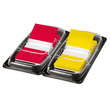 Haftmarker Z-Marker Film Color-Tip 25x43mm rot+gelb transparent Sigel HN496 (PACK=2x 50 STÜCK) Produktbild Additional View 1 S