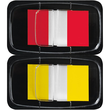 Haftmarker Z-Marker Film Color-Tip 25x43mm rot+gelb transparent Sigel HN496 (PACK=2x 50 STÜCK) Produktbild Additional View 2 S