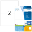 Etiketten PREMIUM Inkjet+Laser+Kopier 210x148mm auf A4 Bögen weiß permanent Herma 5064 (PACK=50 STÜCK) Produktbild