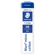 Feinminen Mars micro carbon 250 1,3mm Staedtler 25013-HB (DS=6 STÜCK) Produktbild