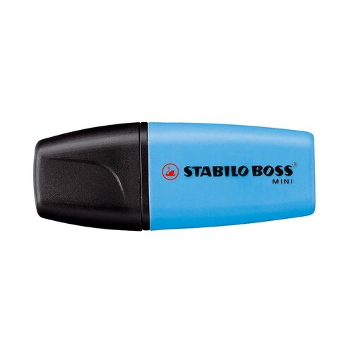 Textmarker Boss 07 Mini 2-5mm Keilspitze blau Stabilo 07/31 Produktbild Additional View 1 L