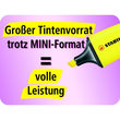 Textmarker Boss 07 Mini 2-5mm Keilspitze blau Stabilo 07/31 Produktbild Additional View 9 S