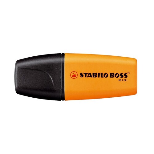 Textmarker Boss 07 Mini 2-5mm Keilspitze orange Stabilo 07/54 Produktbild Additional View 1 L