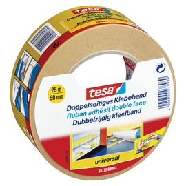 Klebeband Doppelseitig Universal 50mm x 25m transparent Tesa 56172-00003-11 Produktbild