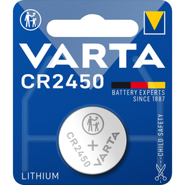 Knopfzelle Kleingerätebatterie 3V 560mAh Varta CR2450 Produktbild
