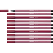 Fasermaler Pen 68 1mm Rundspitze purpur Stabilo 68/19 Produktbild Additional View 3 S
