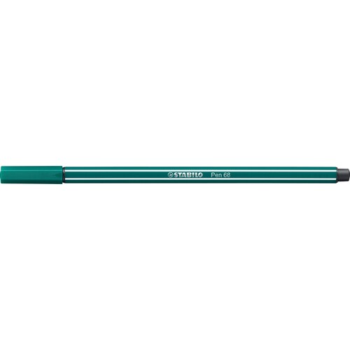 Fasermaler Pen 68 1mm Rundspitze blaugrün Stabilo 68/53 Produktbild Additional View 1 L