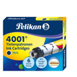 Tintenpatrone kurz für Füllhalter 4001 TP/F/6 mit Motiv königsblau löschbar Pelikan 300004181 (ETUI=6 STÜCK) Produktbild