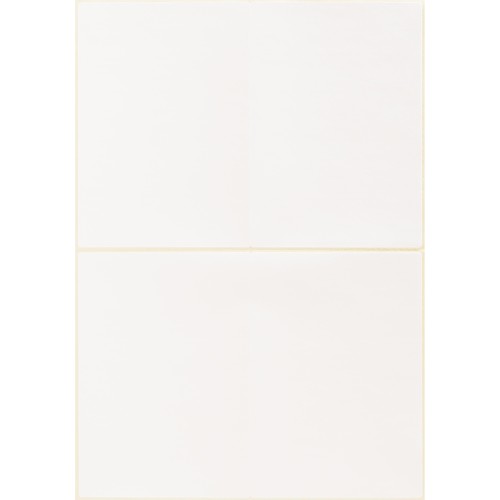 Adress-Etiketten für Handbeschriftung 148x103mm weiß permanent Zweckform 3351 (PACK=80 STÜCK) Produktbild Additional View 1 L