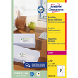 Adress-Etiketten Laser 63,5x38,1mm auf A4 Bögen recycling weiß Zweckform LR7160-100 (PACK=2100 STÜCK) Produktbild Additional View 1 S