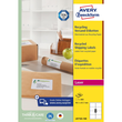 Adress-Versand-Etiketten Laser 99,1x67,7mm auf A4 Bögen recycling weiß Zweckform LR7165-100 (PACK=800 STÜCK) Produktbild Additional View 1 S