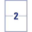 Adress-Versand-Etiketten Laser 199,6x143,5mm auf A4 Bögen recycling weiß Zweckform LR7168-100 (PACK=200 STÜCK) Produktbild Additional View 2 S