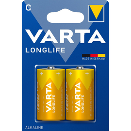 Batterien Longlife Baby C 1,5V 3500mAh Varta 4114 (PACK=2 STÜCK) Produktbild