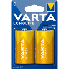 Batterien Longlife Mono D 1,5V 8000mAh Varta 4120 (PACK=2 STÜCK) Produktbild