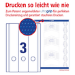 Rückenschilder zum Bedrucken 59x297mm lang breit auf A4 Bögen weiß selbstklebend Zweckform L6059-25 (PACK=90 STÜCK) Produktbild Additional View 3 S