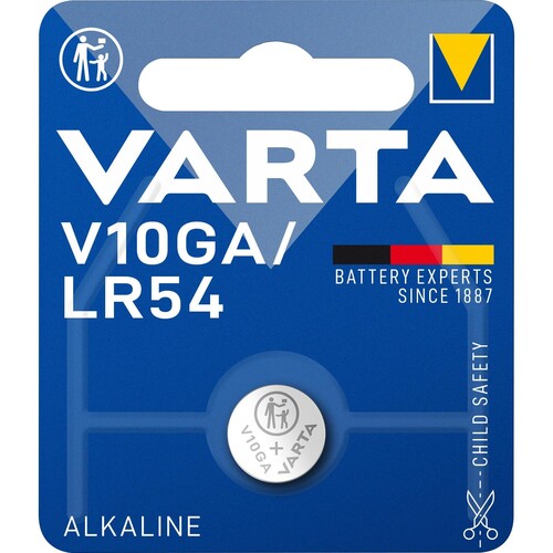 Batterie Knopfzelle 1,55V 50mAh Varta V10GA Produktbild