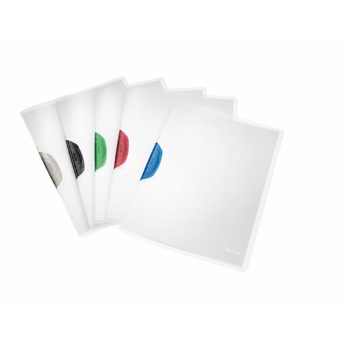 Klemmmappe ColorClip A4 bis 30Blatt farbig sortiert PP Leitz 4175-00-99 Produktbild Front View L