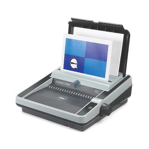 Plastik-Bindegerät CombBind C450E bis A3 quer bis 450Blatt GBC 4400422 Produktbild Front View L