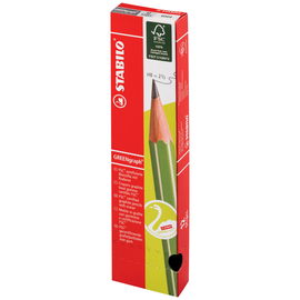 Bleistift mit Radierer GREENgraph Stabilo 6004/HB Produktbild