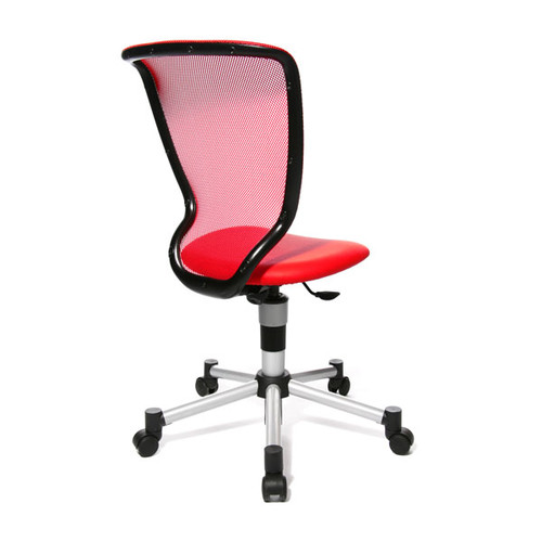 Kinder-Drehstuhl Titan Junior silber/rot Topstar 71487S01 Produktbild Additional View 3 L