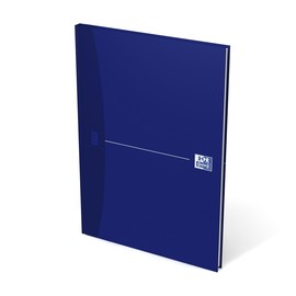 Gebundenes Buch Oxford Original Blue A4 kariert perforierte Ecken 96Blatt 90g Optik Paper weiß 100102357 Produktbild