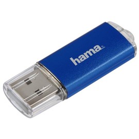 USB Stick Flash Pen 2.0 Laeta 8GB 10MB/s blau Hama 00090982 Produktbild
