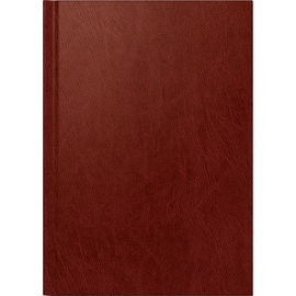 Buchkalender 2026 Modell 795 A5 14,5x20,6cm 1/Tag/1Seite weinrot Miradur Brunnen 10-79560 Produktbild