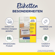 Versand-Etiketten Laser 199,6x289,1mm auf A4 Bögen weiß wetterfest Polyester Zweckform L7997-25 (PACK=25 STÜCK) Produktbild Additional View 3 S