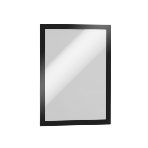 Informationsrahmen DURAFRAME A4 schwarz/transparent selbstklebend Durable 4872-01 (PACK=2 STÜCK) Produktbild
