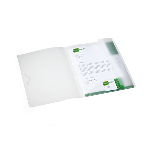 Angebotsmappe Multifile mit 2 Klappen A4 transparent Durable 2533-19 Produktbild Additional View 1 L