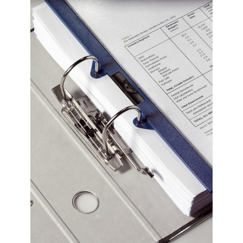 Klemmmappe Duraclip30 Easy File A4 mit Abheftvorrichtung bis 30Blatt dunkelblau Hartfolie Durable 2229-07 Produktbild Additional View 1 L