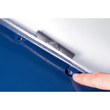 Klemmmappe Duraclip30 Easy File A4 mit Abheftvorrichtung bis 30Blatt dunkelblau Hartfolie Durable 2229-07 Produktbild Additional View 2 S
