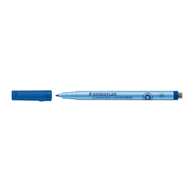 Folienstift Lumocolor correctable 305M 1,0mm mittel blau trocken abwischbar Staedtler 305M-3 Produktbild