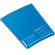 Mousepad Crystal Gel mit Health-V Auflage blau Fellowes 9182201 Produktbild