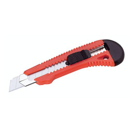 Schneidemesser Profi Cutter 18mm rot Kunststoff mit Metallführung Alco 122 Produktbild