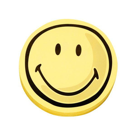 Symbolkarten Smile Positiv ø 10cm gelb Magnetoplan 1111562 (PACK=100 STÜCK) Produktbild