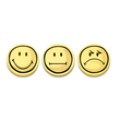 Symbolkarten Smile Negativ ø 10cm gelb Magnetoplan 1111564 (PACK=100 STÜCK) Produktbild Additional View 1 S