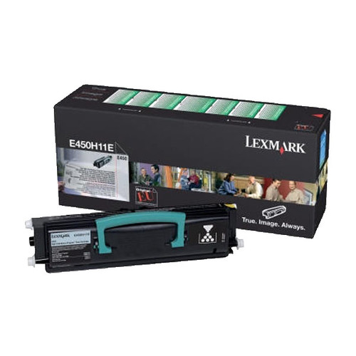 Toner für Optra E350/E352 9000Seiten schwarz Lexmark E352H11E Produktbild Front View L
