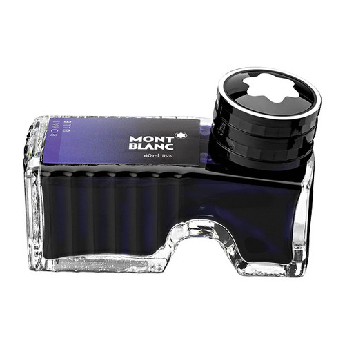 Tinte im Glas 60ml Royal Blue Montblanc 128185 / 105192 Produktbild Front View L