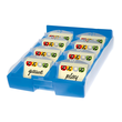 Archivbox Croco Duo mit A-Z Register A8 215x300x68mm für 2500Karten orange Kunststoff HAN 9987-613 Produktbild Additional View 2 S