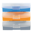 Archivbox Croco Duo mit A-Z Register A8 215x300x68mm für 2500Karten orange Kunststoff HAN 9987-613 Produktbild Additional View 3 S