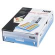 Lernkartei Croco 2-6-19 inkl. 100 Karten und 1 Bleistift A8 215x300x68mm bis 2000Karten blau Kunststoff HAN 9988-643 Produktbild Additional View 3 S